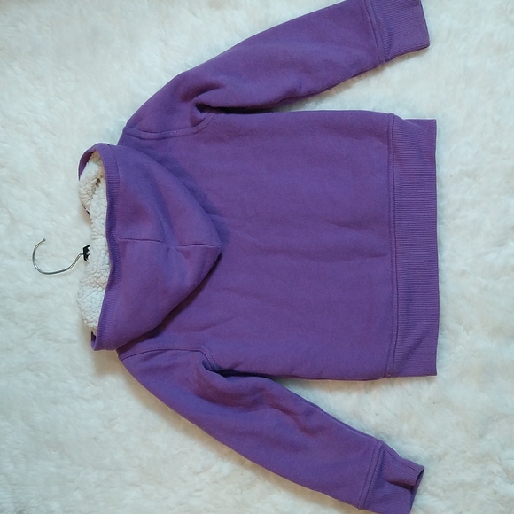 Girls Faded Glory purple hoodie - Picture 2 of 7